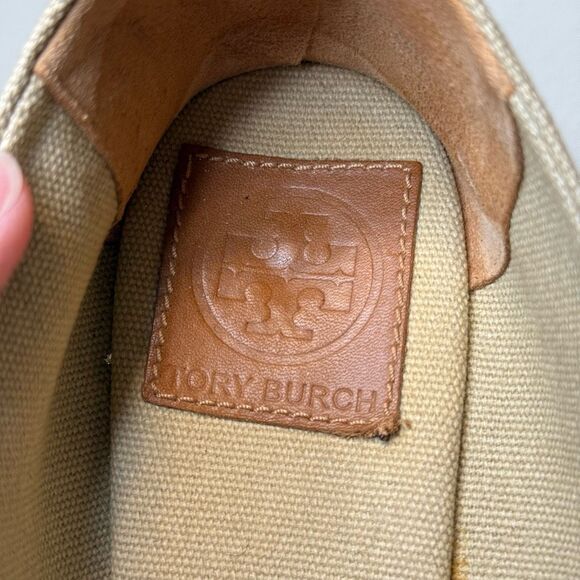 Tory Burch Filipa Wedge Espadrille Size 8 - Picture 5 of 15